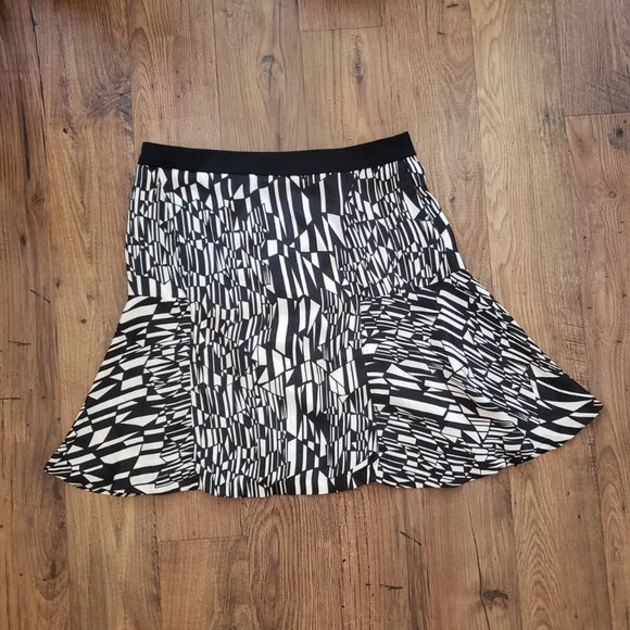 Sandro Paris Asymmetrical Flowy Skirt - Picture 1 of 6